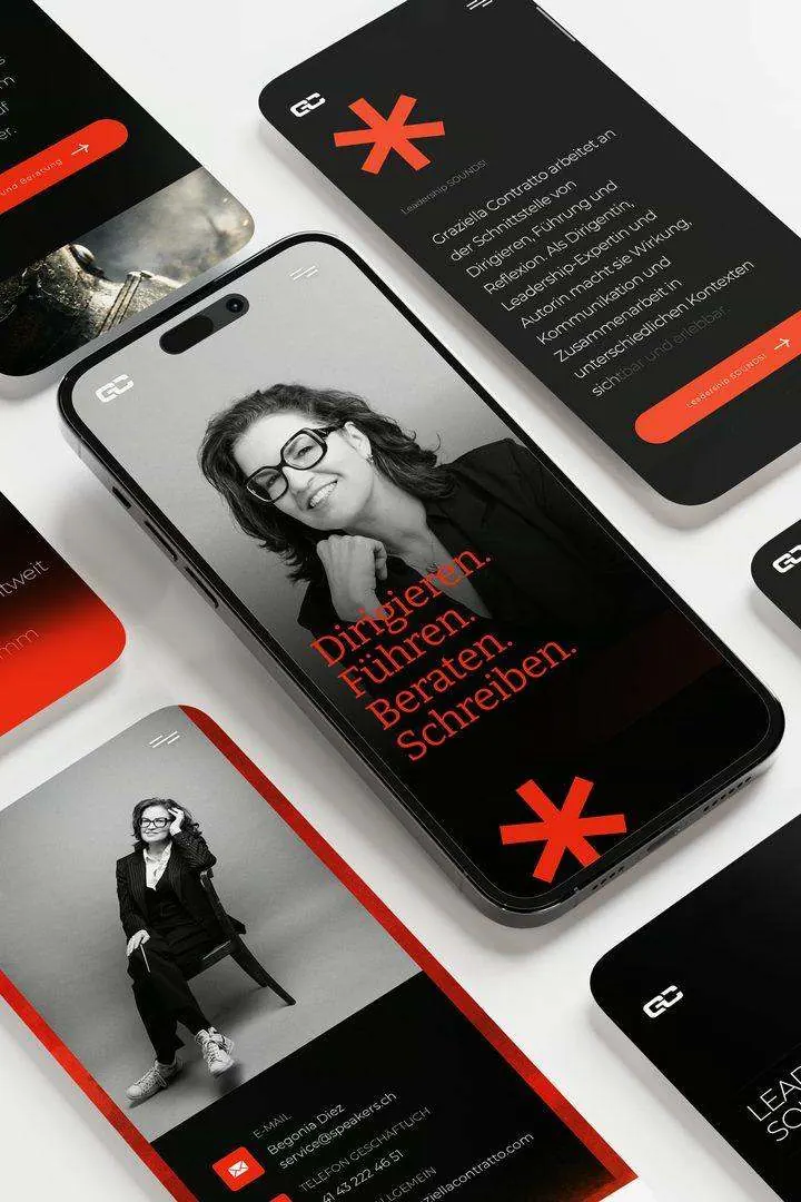 Website von Graziella Contratto