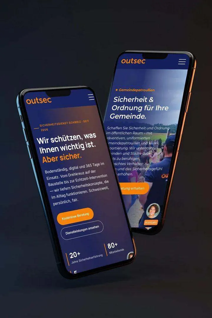 Website von Outsec