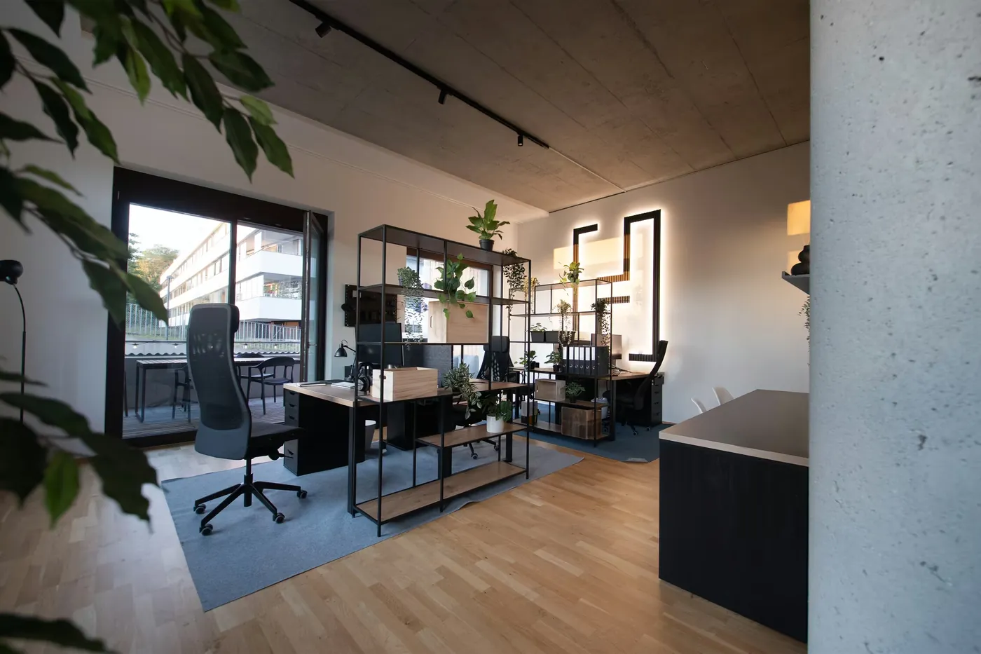 Das Loft-Office von Haldelain in Bern